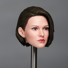 US 1:6 Female Girl Agent Girl Head Sculpt For 12″ Female Action Figure Body Toys