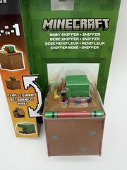 Minecraft Flippin Figs 2-in-1 Baby Sniffer + Sniffer Action Figure Mojang Studio
