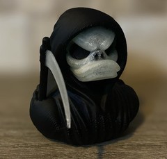 Grim Reaper Duck- Glow in the Dark