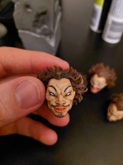 Baki musashi miyamoto 1/12 Headsculpts