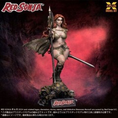X-PLUS Hyborian Age Red Sonja Plastic Model Kit Reissue 1/8 Scale Model Kit JPN