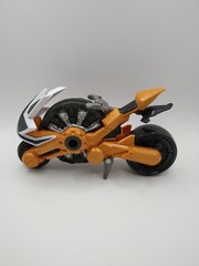 Power Rangers Lot of Three with Bike Red Green Yellow Bike