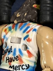 JAKKS WWF BCA Lot Bone Crunching Action Edge Owen Hart Jerry Lawler Dude Love