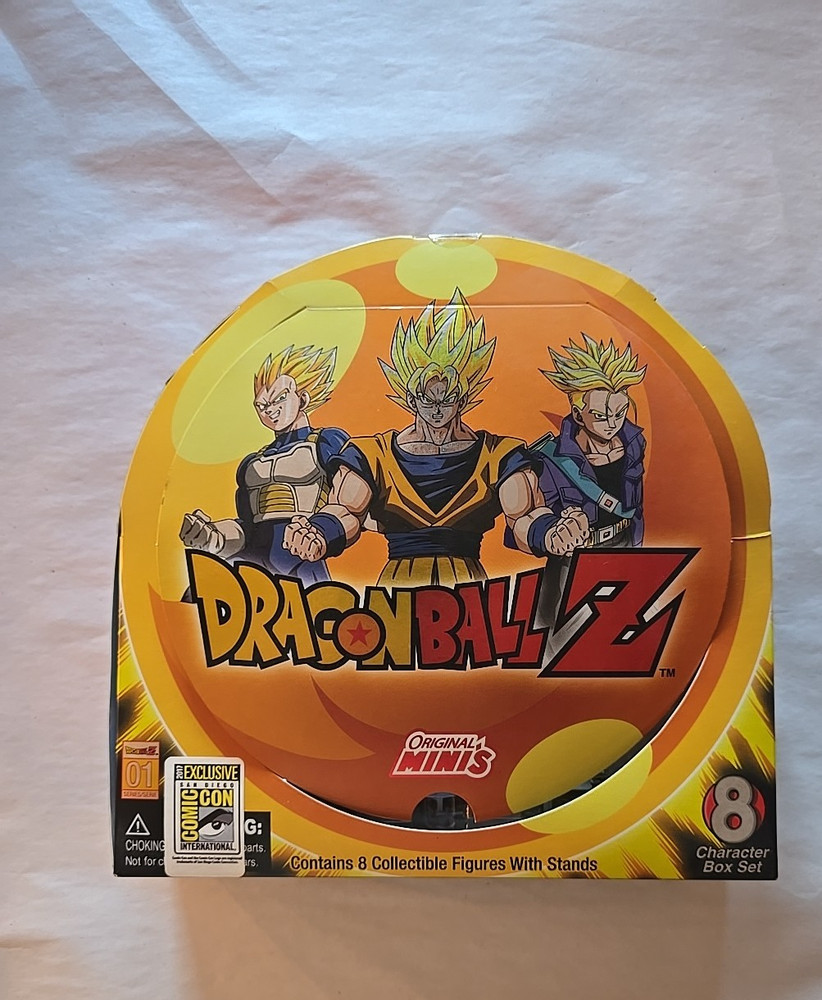DRAGON BALL Z UCC SDCC 2017 Exclusive Original Minis 8 Character Set Series 1