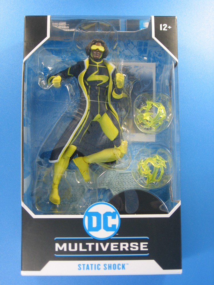 Static Shock 7″ Action Figure 2022 DC New 52 Multiverse McFarlane Toys MIB