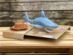 Disney Pixar Toy Story Shark Action Figure Mr. Shark With Woody’s Hat Rare New