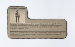 GI JOE COMANDOS EM ACAO FORCA BRUTA CORONEL CORAGEM w/ FILE CARD BRAZIL ESTRELA
