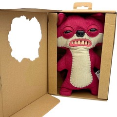 NIB Retired Spin Master Fuggler Suspicious Fox Red Maroon 9″ Plush Monster