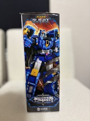 Miniforce Dinoid Warrior THUNDER TYRA Transformer Blue Headbot Robot Toy 2025