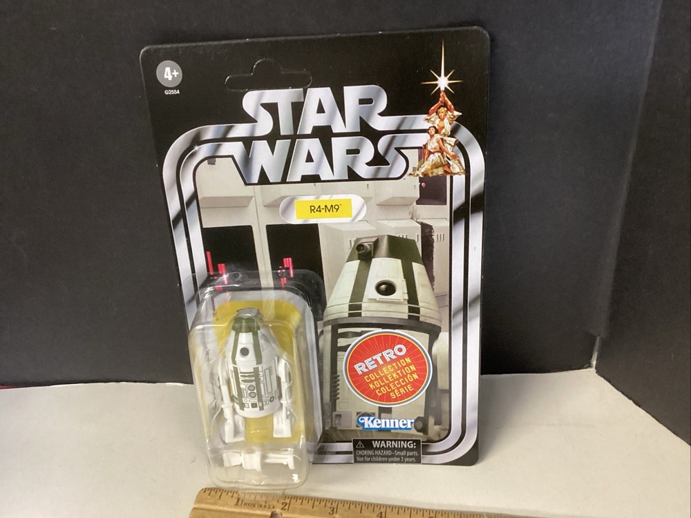 Star Wars R4-M9 Retro Collection Droid Carded Figure Unpunched Kenner