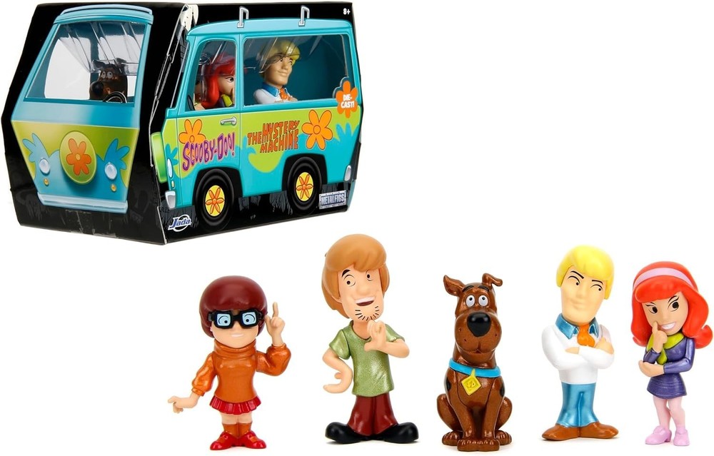 MetalFigs 2.5″ Scooby-Doo 5-Pack Die-Cast Figures Shaggy Scooby Daphne Velma