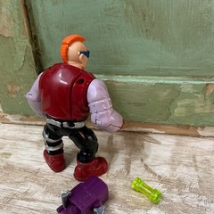 Vintage 1992 TMNT Mutatin’ Bebop Figure w Camera Shell Drill & Ooze Playmates