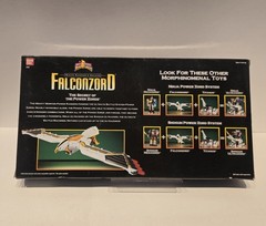 Vintage 1995 Mighty Morphin Power Rangers White Ranger’s Deluxe Falconzord Zord