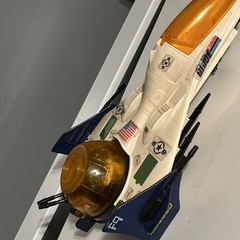 GI JOE 1987 Battle Force 2000 Vector Jet w/ Pilot Maverick