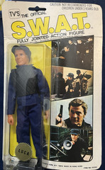 S.W.A.T Action Figures From 1975 & 1976 Fully Jointed Hondo, McCabe and Luca 8”