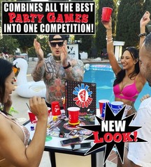 DRINK-A-PALOOZA Drinking Games and Board Games for Adults – Birthday Gifts for M