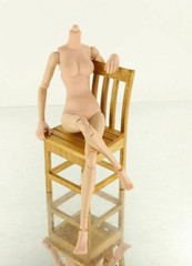 USA 1/6 Female Flexible Pale Woman Body 12” Thin Anime Action Figure Model Toys