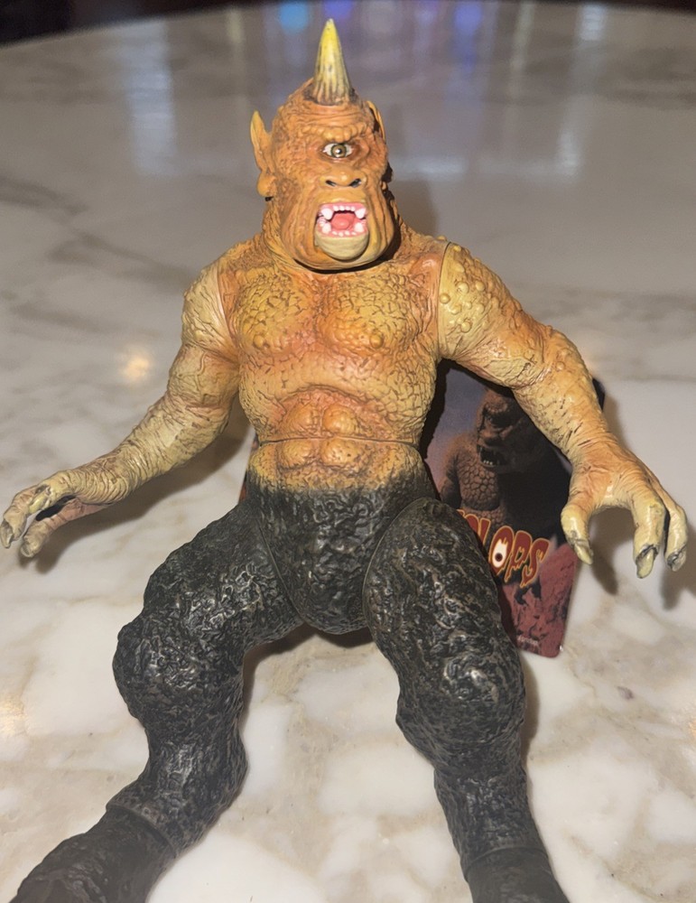 2002 Ray Harryhausen Film 7th Voyage of Sinbad 8″ Cyclops Figure X-PLUS New