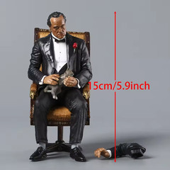 The Godfather Vito Corleone 6″ Model Figure Doll Decoration Toys Hobbies Holiday