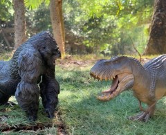 Gemini&Genius King Kong Toys Vastatosaurus Rex Dinosaur World Toys Ponte de pie