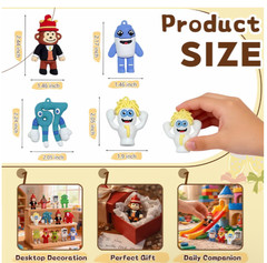 24PCS Steal Brainrot Figure Set – Italian Brainrot Character Display Collectio