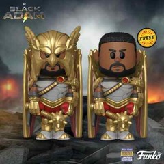 Black Adam Hawkman Vinyl Soda Figure 2022 Convention Exclusive CHANCE FOR CHASE!