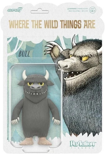 Super7 – Where The Wild Things Are – ReAction Figures Wv1 – Bull (Monster) New