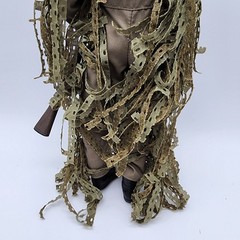 Vintage Dragon 21st Century Toys GI JOE SNIPER IN GHILLIE SUIT w/ Rifle