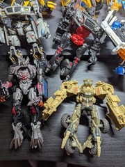 Transformers Assorted Movie Toy Lot Some Incomplete Figures