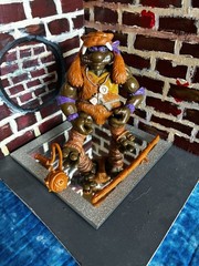 1993 Playmates TMNT Cave Turtle Don Donatello And Trippy Tyrannosaurus