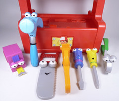 Fisher Price Handy Manny Singing Dancing Talking Toolbox Complete 2007