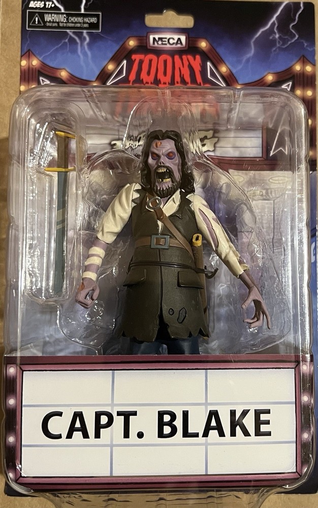 NECA Toony Terrors The Fog Captain Capt Blake 6” Scale Horror Action Figure