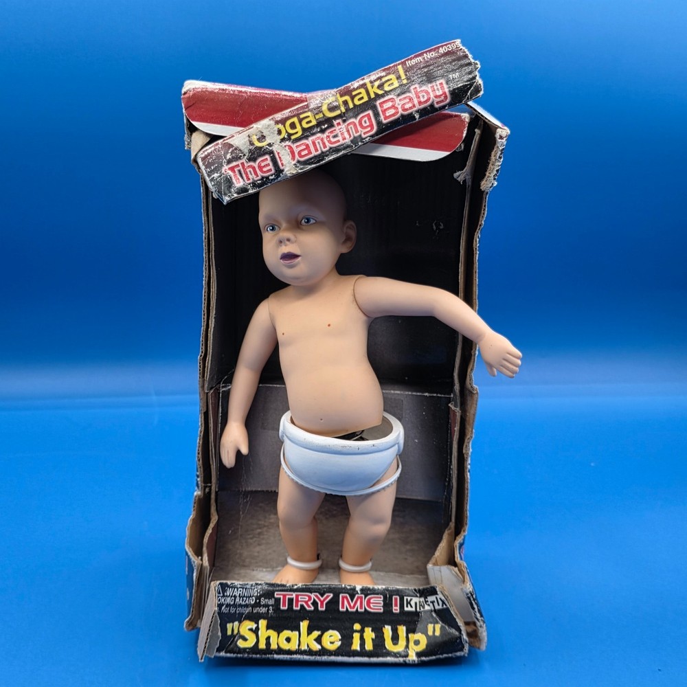 Ooga Chaka! The Dancing Baby KINETIX Street Players Action Figure 1998