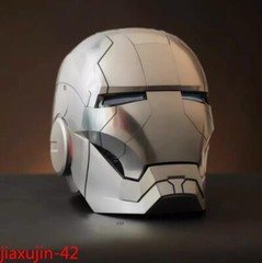 AUTOKING 1:1 Wearable JARVIS Voice Control Cosplay Iron Man MK5 Helmet Mask Gift