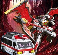 Metal Cardbot W Bloodwing Transforming Robot Action Figure Toy Korea Brand New