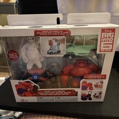 Disney Big Hero 6 The Series Squish-to-Fit Baymax Playset Bandai NIB Sealed 2018