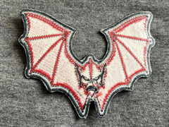 MASTERS OF THE UNIVERSE hordak EVIL HORDE BAT logo figure patch action SHE-RA