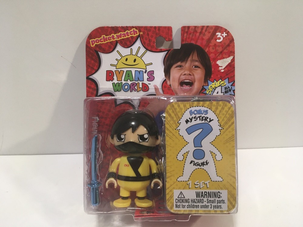 Ryan’s World Figure Ninja Warrior Ryan Mystery Figure 2 Pack Series 4