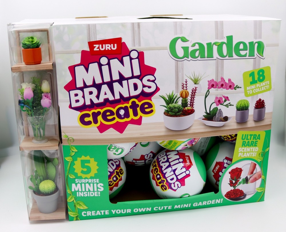 Zuru | Mini Brands create – Garden – 25 Capsule Case Pack