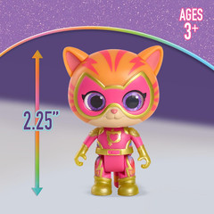 Disney Jr. Superkitties Kittydale Figure Set with Accessories, 15-Pieces, Collec