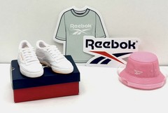 Reebok Sneakers Pink Hat Shirt And Logo Stickers Zuru Sneakers Mini Bands