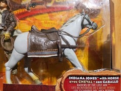 Hasbro Indiana Jones With Horse Action Figure Raiders Of The Lost Arc Brand New!