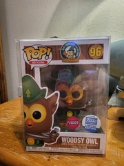 Lend a Hand, Care for The Land Woodsy Owl Flocked Funko Shop Exclusive Funko Pop