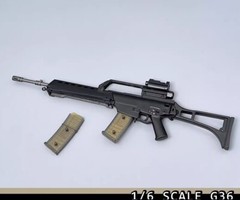 1/6 G36K G36 Assault Rifle Gun Model for 12″ Hot Toys Phicen TBL Action Figures