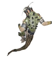 McFarlane Dragons Dragon Series 3 Komodo Clan 3 Dragon 6.5 inch Missing Hand
