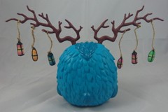 Luna 3 colorway lot 6.5-inch vinyl figure by The Bots Blue Pink Gray Urban daily