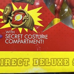 DC Direct Flash & Kid Flash Deluxe Action Figure boxed set w/ treadmill/ring