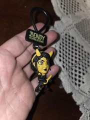 Alice Angel Rare Bag Clip Bendy Revival 🖤💛🖤