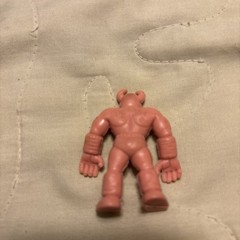 Vintage M.U.S.C.L.E. Men Lot of 5 Multi And Flesh Color Figures Mattel 80s Used
