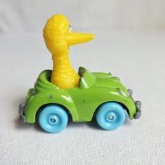 Lot of 3 Playskool 1980s Sesame Street diecast vehicles (wear and tear)